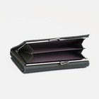 Кошелёк женский на магнитах, цвет зелёный - фото 22387193