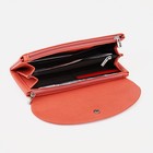 Кошелёк женский на кнопке, цвет розовый - фото 22387229