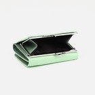 Кошелёк женский на магнитах, цвет салатовый - фото 22387235