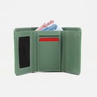 Кошелёк женский на магнитах, цвет салатовый - фото 22387237