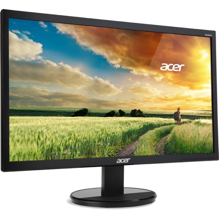 Монитор Acer K242HYLHbi, 23.8", VA, 1920x1080, 75Гц, 1 мс, HDMI, VGA, чёрный - фото 51312691