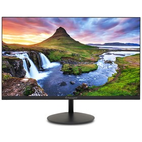 Монитор Aopen 24SA2Ybi, 23.8", VA, 1920x1080, 75Гц, 4 мс, HDMI, VGA, чёрный