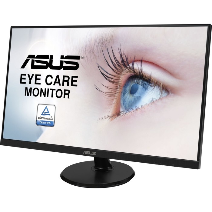 Монитор Asus VA27DQ, 27", IPS, 1920x1080, 75Гц, 5 мс, HDMI, VGA, DP, чёрный - фото 51312767