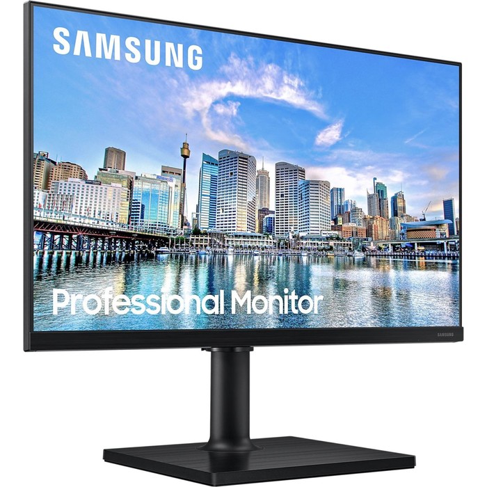 Монитор Samsung F24T450FQ, 23.8", IPS, 1920x1080, 75Гц, 5 мс, HDMI, DP, чёрный - фото 51312782