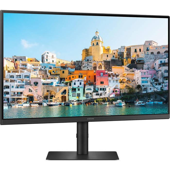 Монитор Samsung LS27A400UJUXEN, 27", IPS, 1920x1080, 75Гц, 5 мс, HDMI, DP, чёрный - фото 51312792