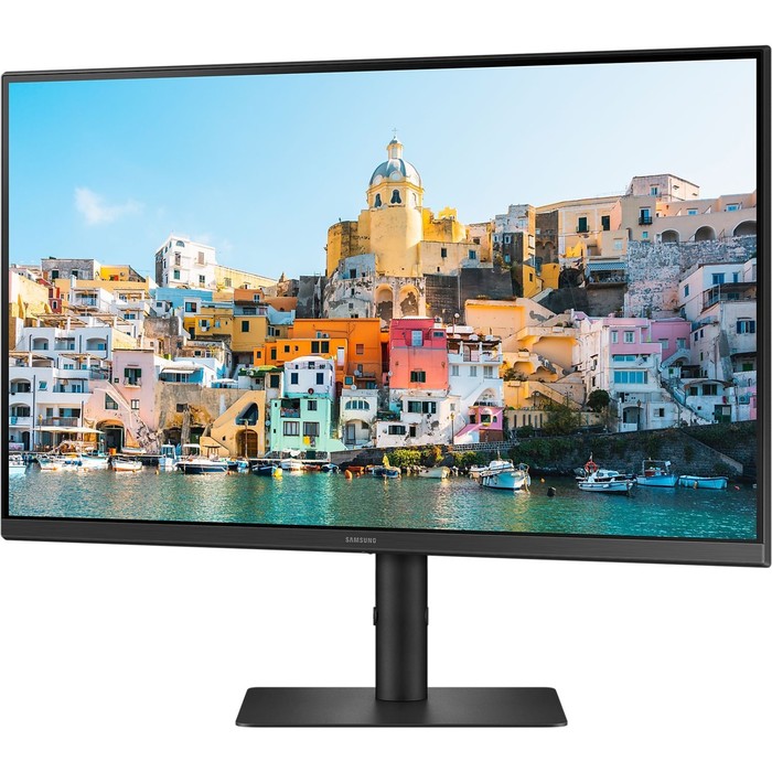 Монитор Samsung LS27A400UJUXEN, 27", IPS, 1920x1080, 75Гц, 5 мс, HDMI, DP, чёрный - фото 51312793