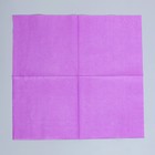 Салфетки бумажные, однотонные, 25х25 см, набор 20 шт., цвет фиолетовый - Фото 2