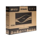 Монитор Hiper EasyView FH2402, 23.8", IPS, 1920x1080, 75Гц, 5 мс, HDMI, DP, чёрный - Фото 6