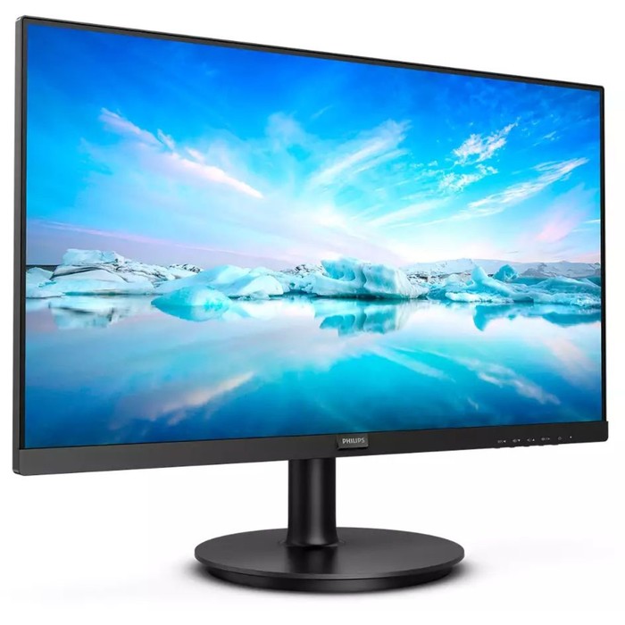 Монитор Philips 241V8LA(00/01), 23.8", VA, 1920x1080, 75Гц, 4 мс, HDMI, VGA, чёрный - фото 51312893