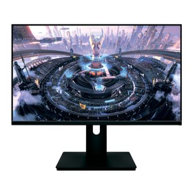 Монитор NPC MF2409-K, 23.8", IPS, 1920x1080, 75Гц, 5 мс, HDMI, VGA, DP, чёрный