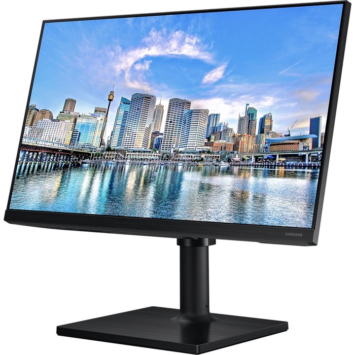 Монитор Samsung F24T450FZU, 24", IPS, 1920x1080, 75Гц, 5 мс, HDMI, DP, чёрный - фото 51312979