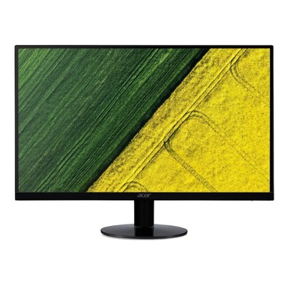 Монитор Acer SA240YAbi, 23.8", IPS, 1920x1080, 75Гц, 4 мс, HDMI, VGA, чёрный