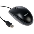 Мышь Logitech B100, проводная, оптическая, 1000 dpi, 1.8 м, черная - фото 51435645 Мышь Logitech B100, проводная, оптическая, 1000 dpi, 1.8 м, черная - фото 51435645