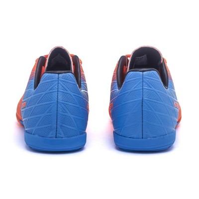 Бутсы футбольные Atemi SBA-005 INDOOR, оранжевый/голубой, размер 42