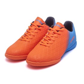 Бутсы футбольные Atemi SBA-005 INDOOR, оранжевый/голубой, размер 43