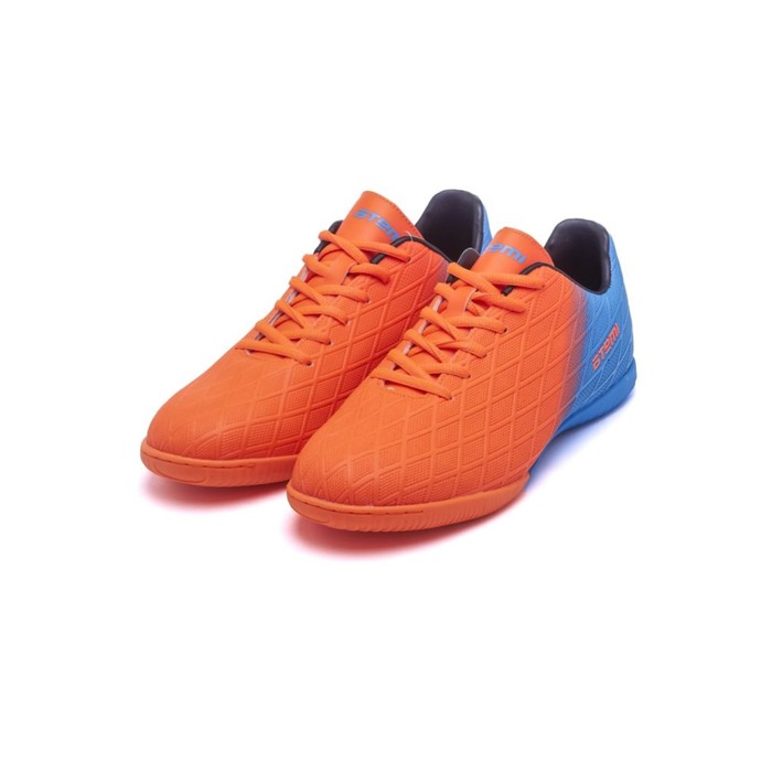 Бутсы футбольные Atemi SBA-005 INDOOR, оранжевый/голубой, размер 46 - Фото 1