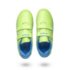 Бутсы футбольные Atemi SBA-006 INDOOR KIDS, ярко-салатовый/синий, размер 28 - Фото 2