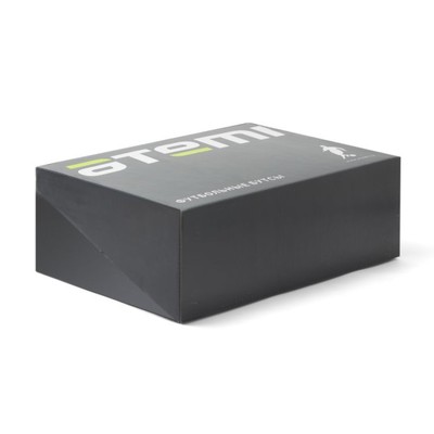 Бутсы футбольные Atemi SBA-004 TURF, черный/бирюзовый, размер 44