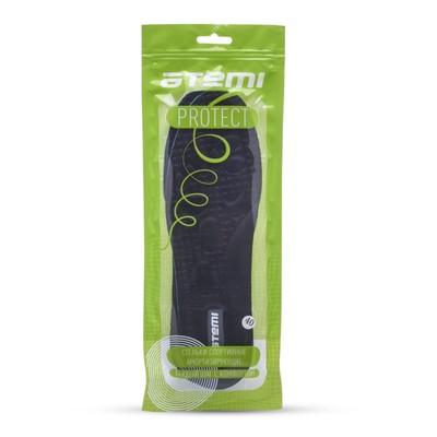 Бутсы футбольные Atemi SBA-004 TURF, черный/бирюзовый, размер 44