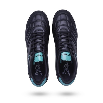 Бутсы футбольные Atemi SBA-004 TURF, черный/бирюзовый, размер 44