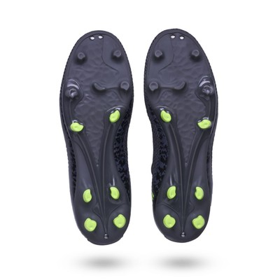 Бутсы футбольные Atemi SBA-003 MSR, серый/ярко-салатовый, размер 42