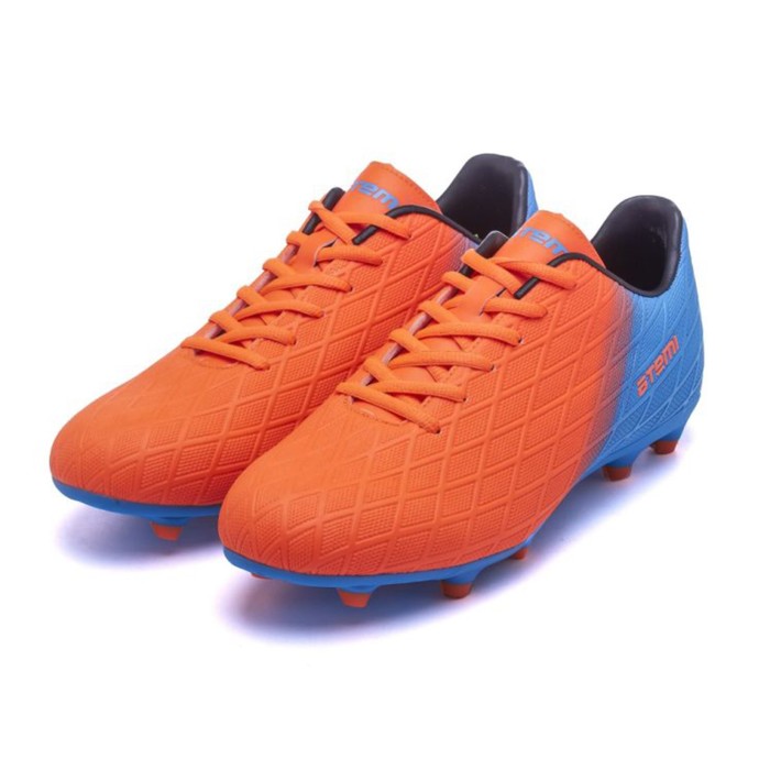 Бутсы футбольные Atemi SBA-005 MSR JUNIOR, оранжевый/голубой, размер 37 - Фото 1