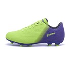 Бутсы футбольные Atemi SBA-005 MSR KIDS, ярко-салатовый/фиолетовый, размер 30 - Фото 8