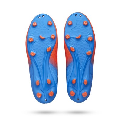 Бутсы футбольные Atemi SBA-005 MSR, оранжевый/голубой, размер 40