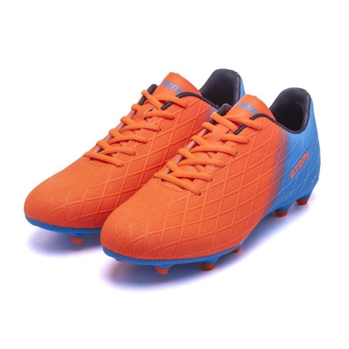 Бутсы футбольные Atemi SBA-005 MSR, оранжевый/голубой, размер 41 - Фото 1
