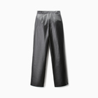 Брюки женские (экокожа) MINAKU: Eco leather цвет черный, р-р 42 9781782 - фото 12030449