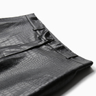 Брюки женские (экокожа) MINAKU: Eco leather цвет черный, р-р 42 9781782 - фото 12030445