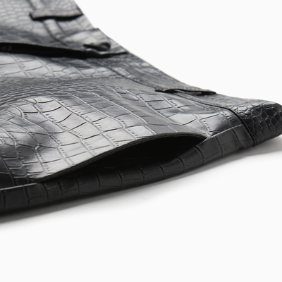 Брюки женские из экокожи прямые MINAKU: Eco leather, чёрные, размер 44