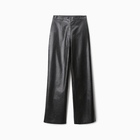 Брюки женские (экокожа) MINAKU: Eco leather цвет черный, р-р 48 - Фото 6