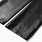 Брюки женские (экокожа) MINAKU: Eco leather цвет черный, р-р 48 - Фото 10