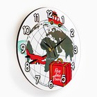 Часы настенные интерьерные  "Кругосветное путешествие",  d-23.5 см - фото 22387764