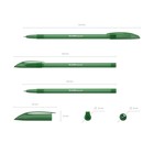 Ручка шариковая Erich Krause R-101, узел 1.0 мм, чернила зелёные, длина линии письма 800 метров - Фото 3