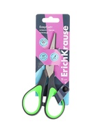 Ножницы ErichKrause Standard+, 15 см, антискользящие резиновые вставки, улучшенная заточка, блистер, МИКС 1037332 - фото 16751030