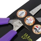 Ножницы детские 13.5 см, ErichKrause Joy, с закруглёнными концами лезвий и линейкой, МИКС 1037337 - фото 8255629