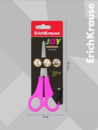 Ножницы детские 13.5 см, ErichKrause Joy, с закруглёнными концами лезвий и линейкой, МИКС - Фото 7