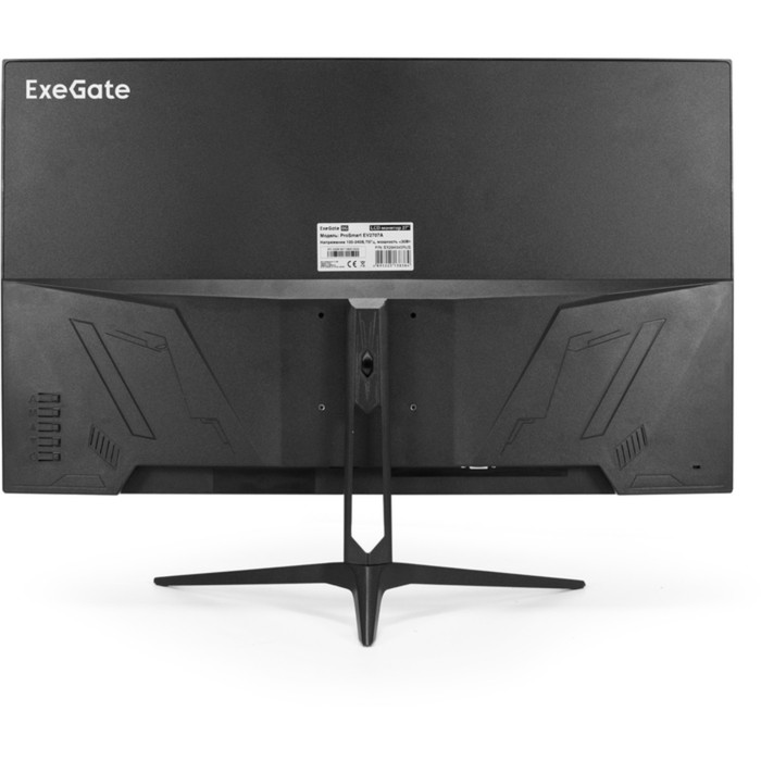 Монитор ExeGate ProSmart EV2707A, 27", VA,1920x1080, 75Гц, 5 мс, D-Sub, HDMI, черный - фото 51313100