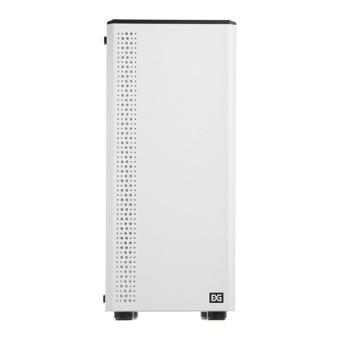 Корпус ExeGate Miditower Mistery Z4, без БП, ATX, 2хUSB 2.0+1хUSB 3.0, с подсветкой, белый - фото 51313116