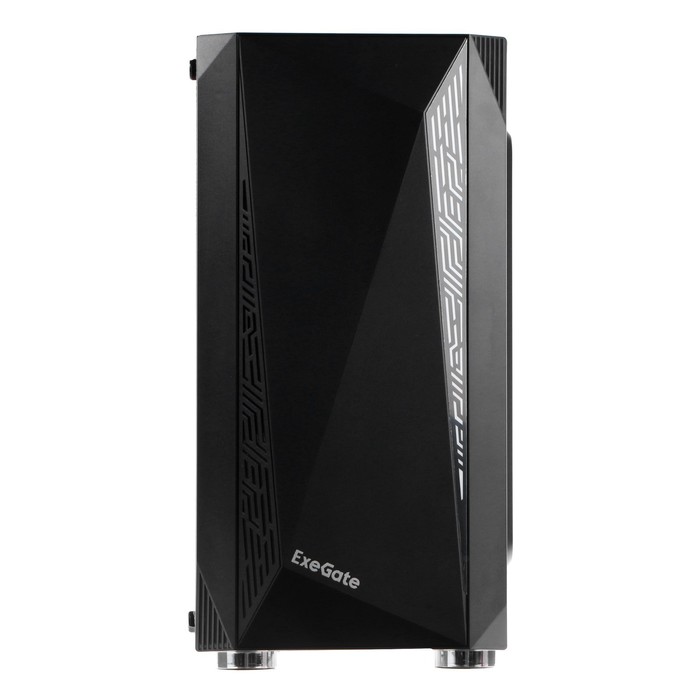 Корпус ExeGate Minitower Mistery R2, без БП, mATX, 2хUSB 2.0+1хUSB 3.0,с подсветкой, черный - фото 51313125