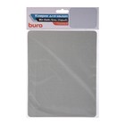 Коврик для мыши Buro BU-CLOTH , 230x180x3мм, серый - фото 10811450