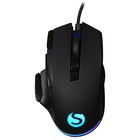 Мышь SunWind SW-M850G, игровая, проводная, 6400 dpi, USB, подсветка, чёрная - фото 51313223 Мышь SunWind SW-M850G, игровая, проводная, 6400 dpi, USB, подсветка, чёрная - фото 51313223
