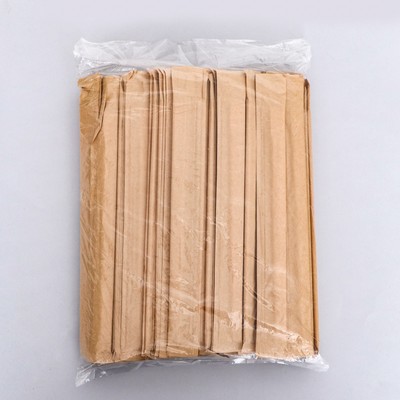 Палочки для суши, в индвивидуальной упаковке, крафт, 23 см