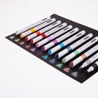 Набор акриловых маркеров 12 цветов SKETCH&ART, 1,0-3,0 мм - Фото 11