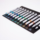 Набор акриловых маркеров 24 цвета SKETCH&ART, 1,0-3,0 мм - фото 9956107