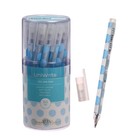 Ручка гелевая Bruno Visconti UniWrite LIGHT BLUE POLKA DOTS, 0,5 мм, синие чернила - фото 916938