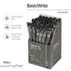 Ручка шариковая Bruno Visconti BasicWrite Basic, 0,5 мм, чёрные чернила - фото 9956112
