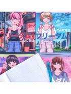 Тетрадь 48 листов в клетку ANIME. FREEDOM, обложка мелованный картон, матовая ламинация, МИКС 9826334 - фото 3547076